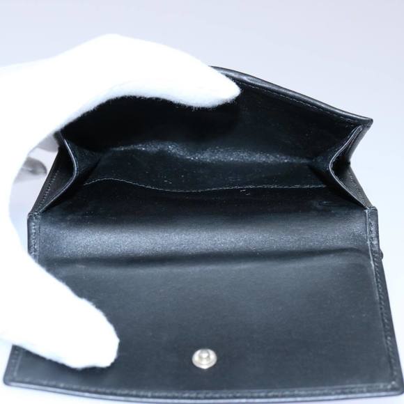 GUCCI GG Canvas Sherry Line Jackie Wallet Black White Auth 60081A - Picture 7 of 16